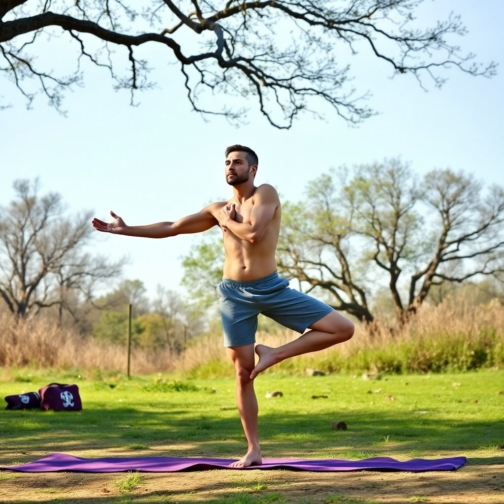 Comprendre l’énergie masculine à travers le mouvement libre en yoga naturiste