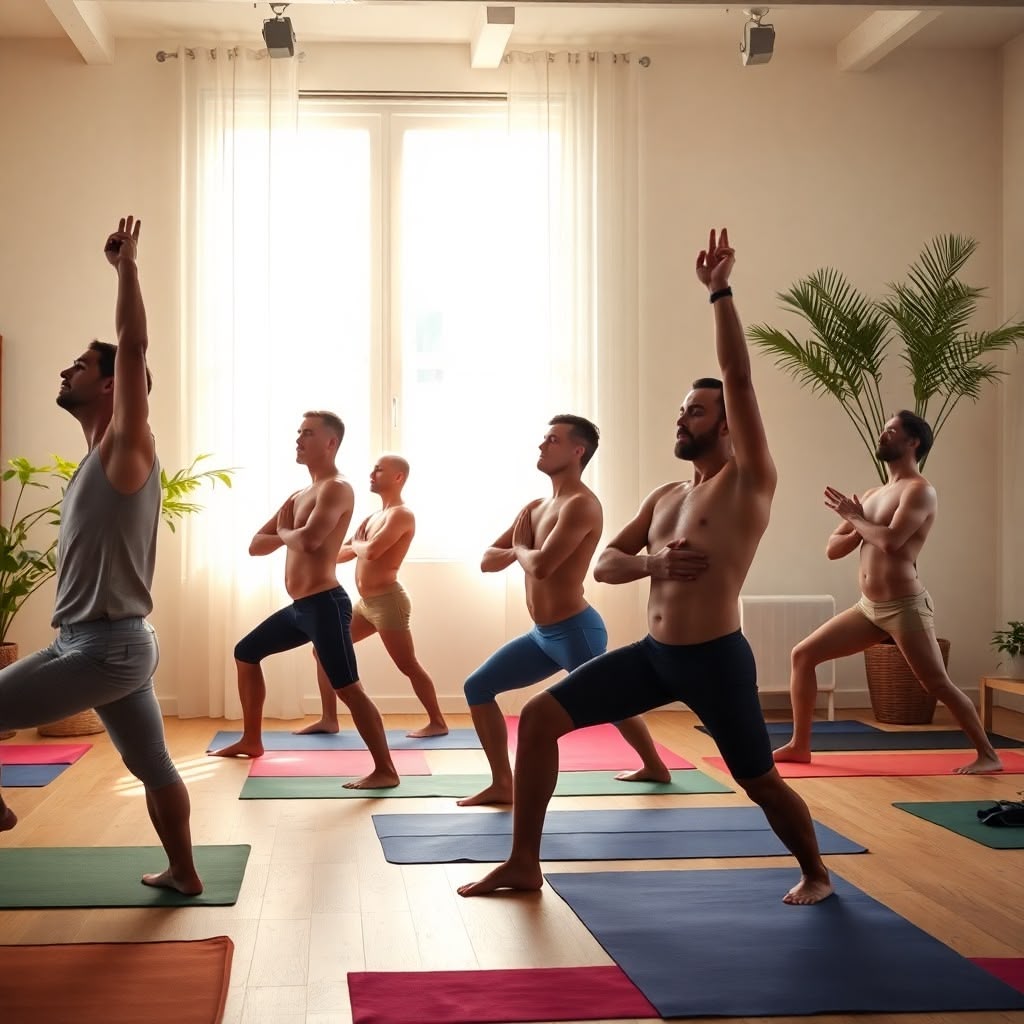 De la honte à la libération : comment le yoga nu transforme le rapport au corps masculin De la honte à la libération : comment le yoga nu transforme le rapport au corps masculin