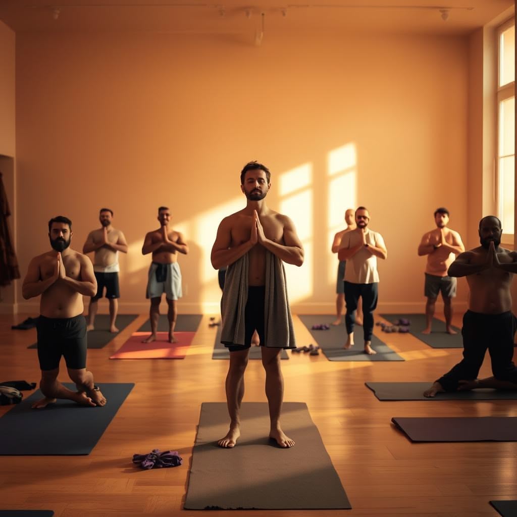 Le voyage initiatique d'un novice dans l'univers méconnu du yoga nu Le voyage initiatique d'un novice dans l'univers méconnu du yoga nu