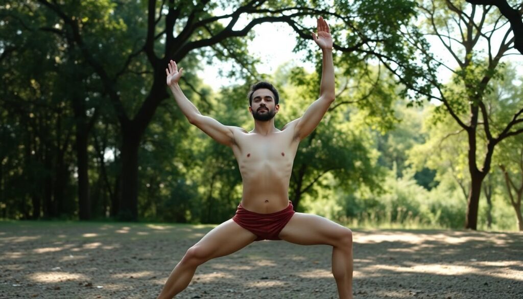 Comprendre l’énergie masculine à travers le mouvement libre en yoga naturiste Comprendre l’énergie masculine à travers le mouvement libre en yoga naturiste