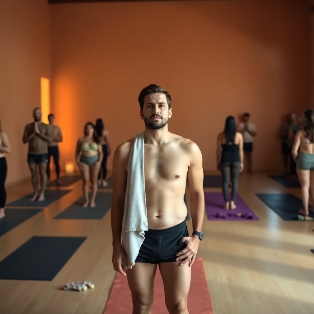 Le voyage initiatique d'un novice dans l'univers méconnu du yoga nu Le voyage initiatique d'un novice dans l'univers méconnu du yoga nu
