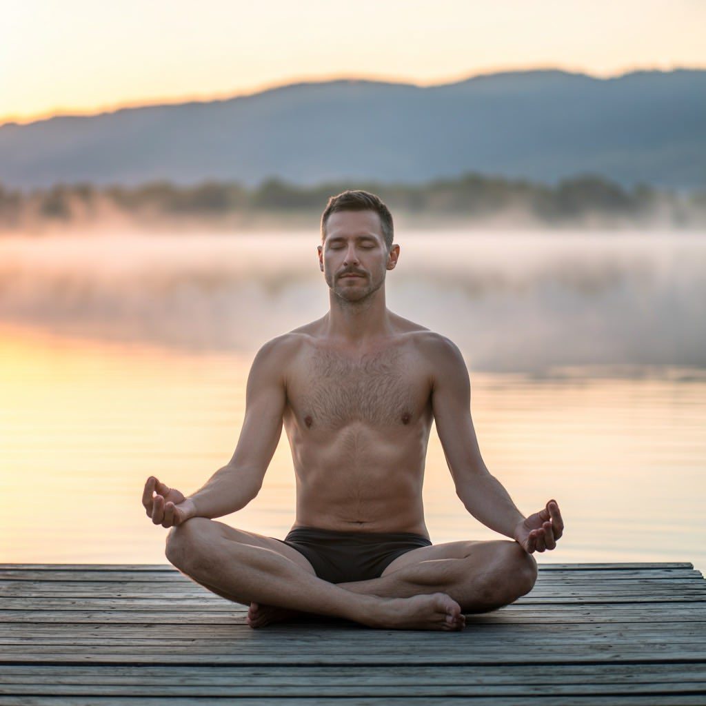 Bienfaits insoupçonnés du yoga nu sur la santé cardiovasculaire des hommes actifs