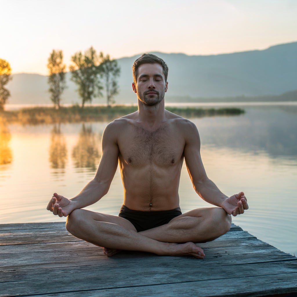 Bienfaits insoupçonnés du yoga nu sur la santé cardiovasculaire des hommes actifs