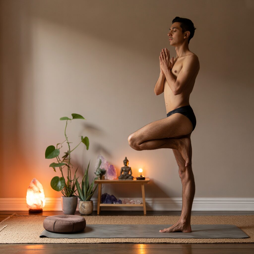 Créer un espace sacré chez soi pour pratiquer le yoga nu en toute sérénité Créer un espace sacré chez soi pour pratiquer le yoga nu en toute sérénité