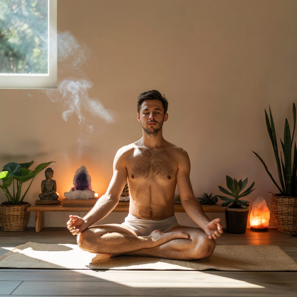 Créer un espace sacré chez soi pour pratiquer le yoga nu en toute sérénité Créer un espace sacré chez soi pour pratiquer le yoga nu en toute sérénité