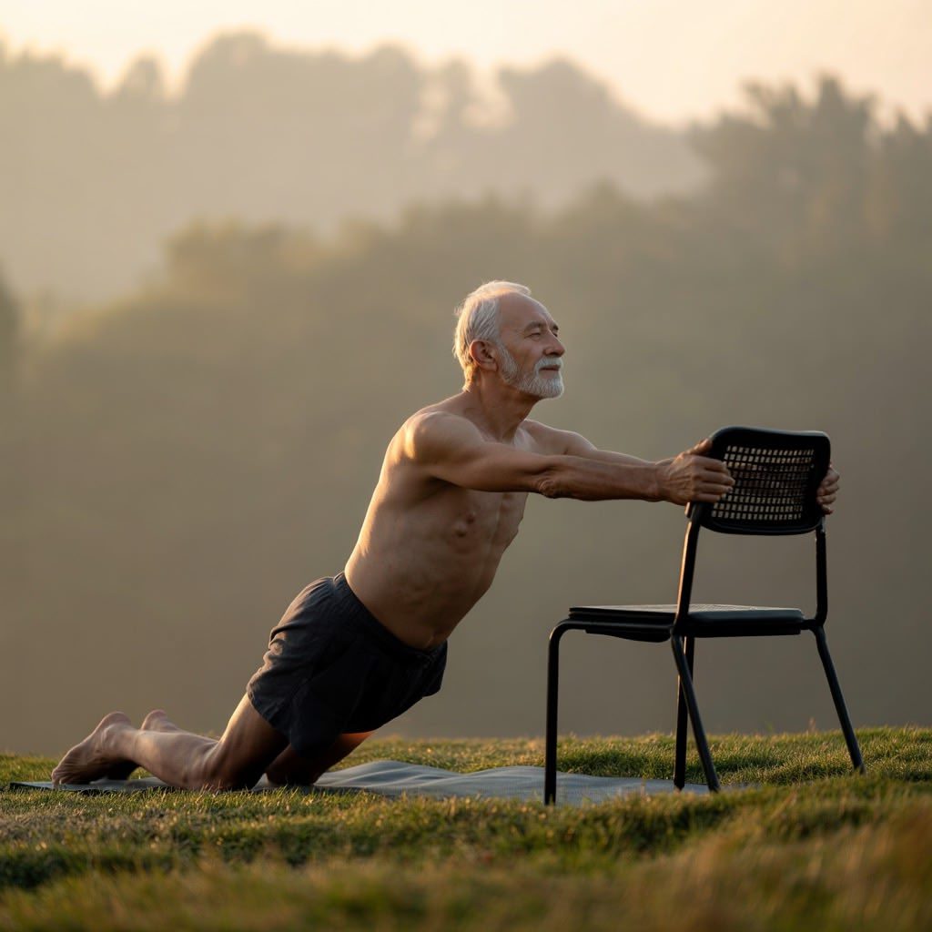 Yoga nu après 50 ans : adapter sa pratique aux besoins spécifiques des seniors masculins Yoga nu après 50 ans : adapter sa pratique aux besoins spécifiques des seniors masculins