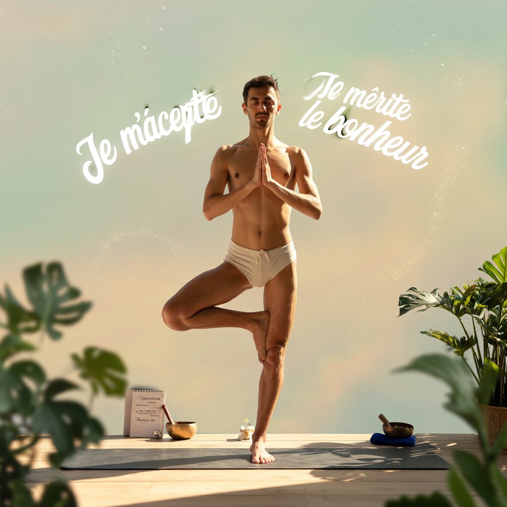 Yoga nu et affirmations positives : renforcer sa confiance intérieure au quotidien Yoga nu et affirmations positives : renforcer sa confiance intérieure au quotidien