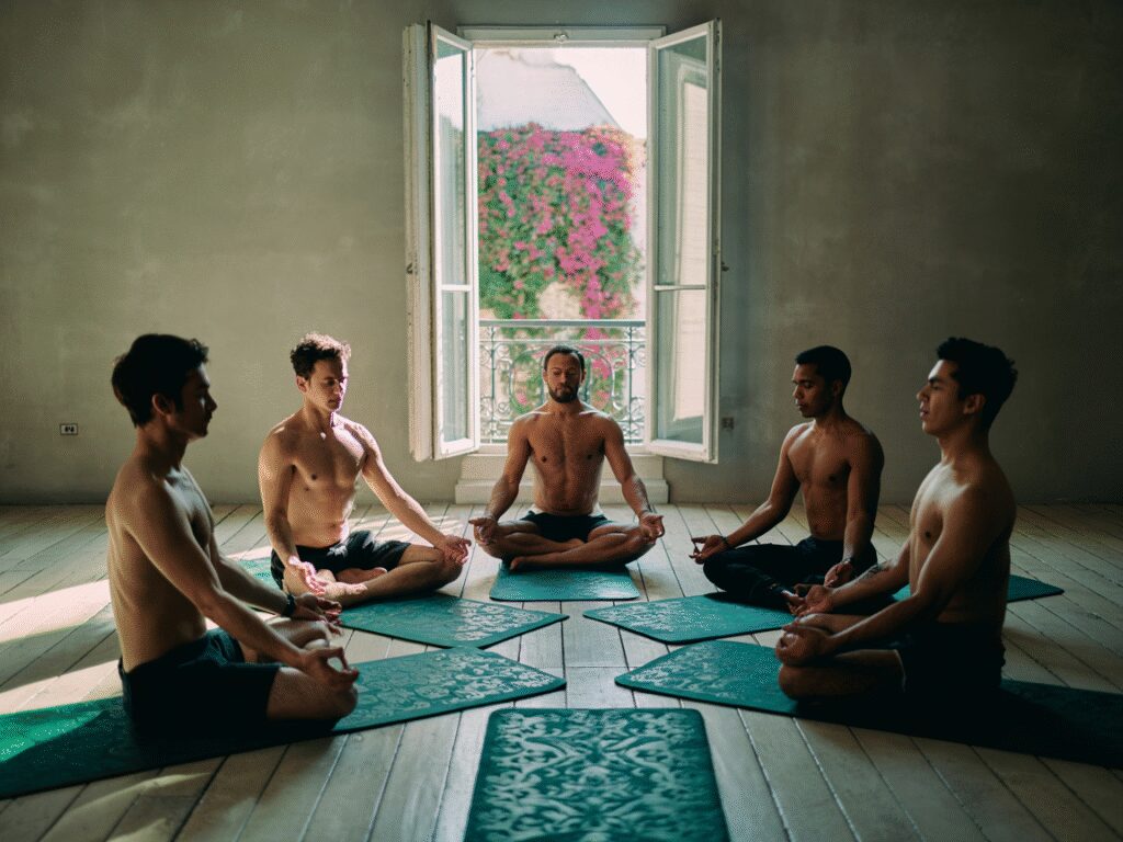 Créer un cercle d’amitié autour du yoga nu : rencontres, échanges et soutien entre pratiquants masculins à Paris Créer un cercle d’amitié autour du yoga nu : rencontres, échanges et soutien entre pratiquants masculins à Paris