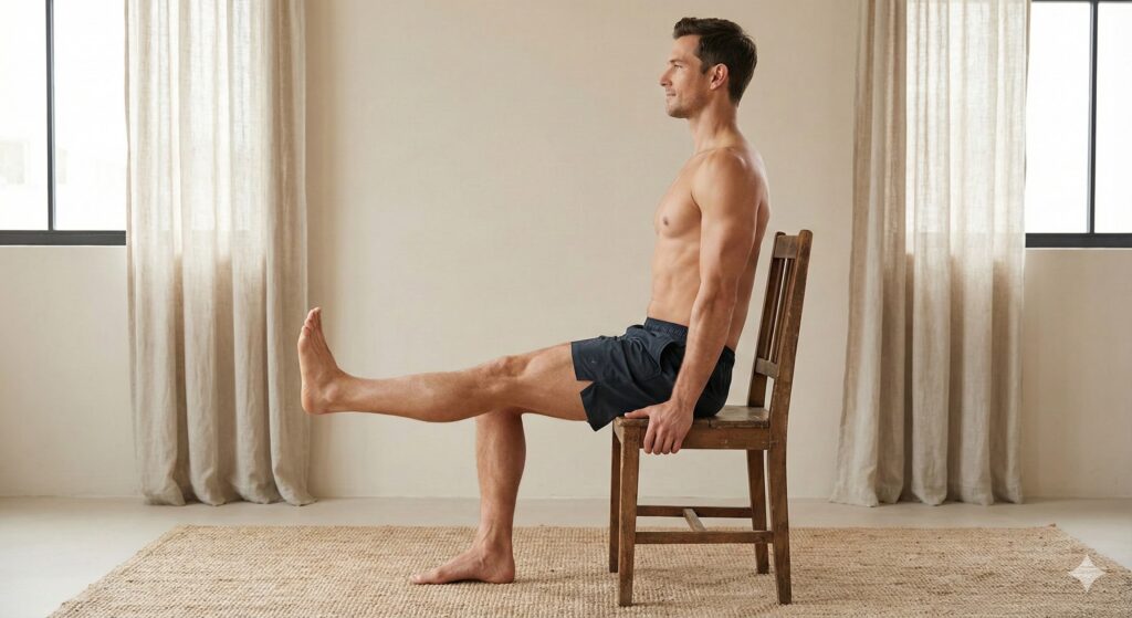 Pratiquer le yoga énergétique sur chaise : solutions accessibles en télétravail prolongé Pratiquer le yoga énergétique sur chaise : solutions accessibles en télétravail prolongé