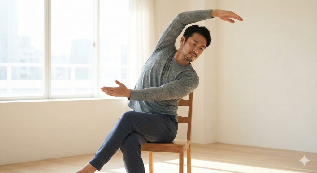 Pratiquer le yoga énergétique sur chaise : solutions accessibles en télétravail prolongé Pratiquer le yoga énergétique sur chaise : solutions accessibles en télétravail prolongé