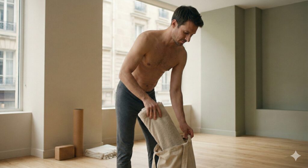 Tenue… ou pas : préparer son sac pour un cours nu Tenue… ou pas : préparer son sac pour un cours nu