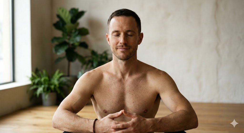 Postures « anti-dos raide » adaptées au yoga naturiste Postures « anti-dos raide » adaptées au yoga naturiste